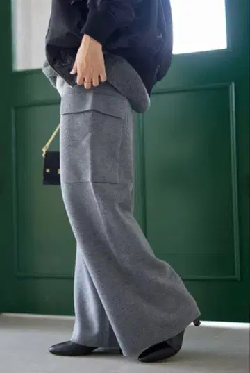 새상품 미사용 저널 스탠다드 워셔블 더블 니트 팬츠