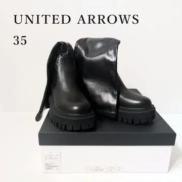 유나이티드 애로우즈 UNITED ARROWS 스트레치 니하이 부츠