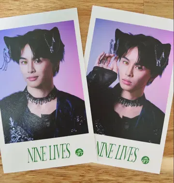 초특급 타쿠야 미니 사진 NINELIVES 2장 세트