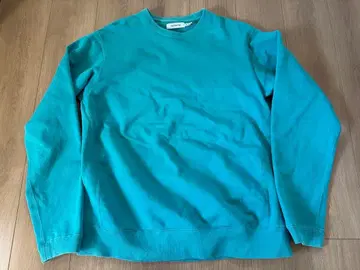 nonnative 논네이티브 터콰이즈 크루넥 맨투맨 4