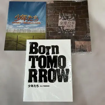 SixTONES 소년들 팜플렛 3권 세트