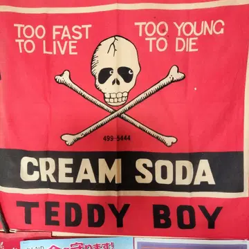 CREAM SODA TEDDY BOY 반다나