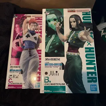 HUNTER x HUNTER 제일복권 B상 C상 피규어 세트
