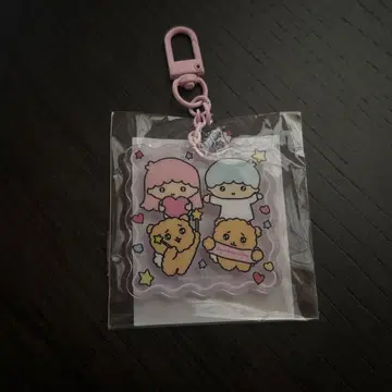 산리오 최고심 콜라보 아크릴 키링 키키라라 강아지심