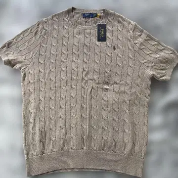 랄프 로렌 반팔 스웨터 XL 사이즈