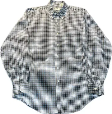 80s L.L BEAN 체크 셔츠 size M
