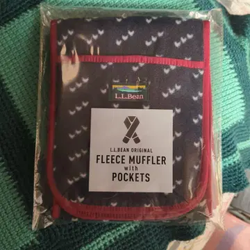 L.L.Bean 플리스 머플러 포켓 부착
