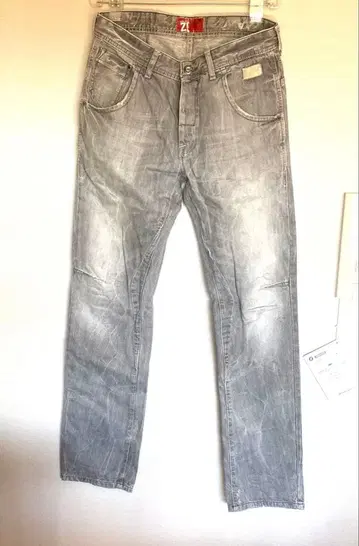 ZARA JEANS 그레이 슬림핏 데님