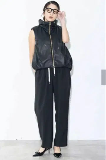 MARGAUX VINTAGE 가죽 베스트 택 포함 미사용 새상품