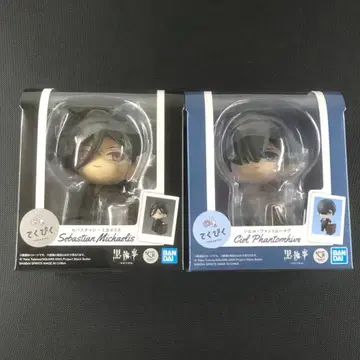 테쿠피쿠 세바스찬&시엘 2개 세트 블랙 집사 -기숙학교편-