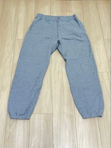 루프 휠러 팬츠 LW340 밑단 밴딩 스웨트 팬츠