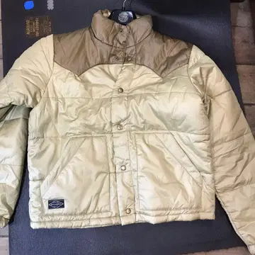 빌라봉 베이지 충전솜 자켓 M