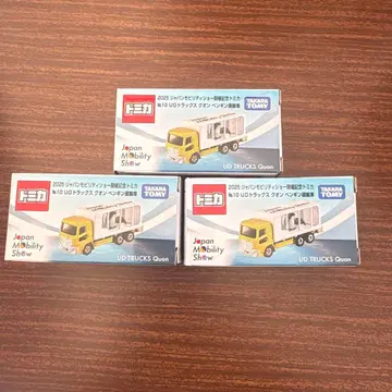 재팬 모빌리티 쇼 2025 토미카 UD 트럭 퀀 펭귄 3대
