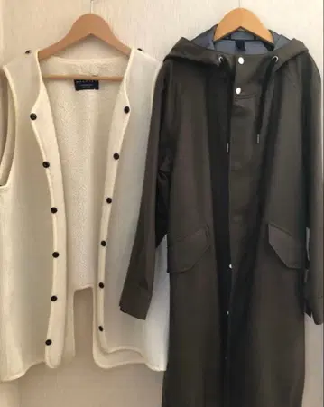 맥피 라이너 포함 모즈 코트