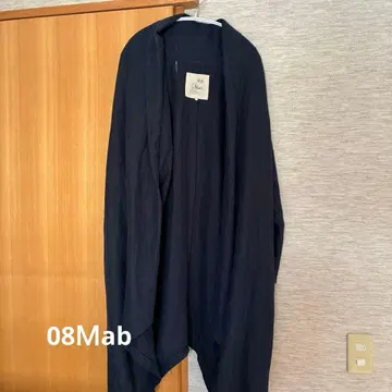 08Mab 린넨 롱 가디건