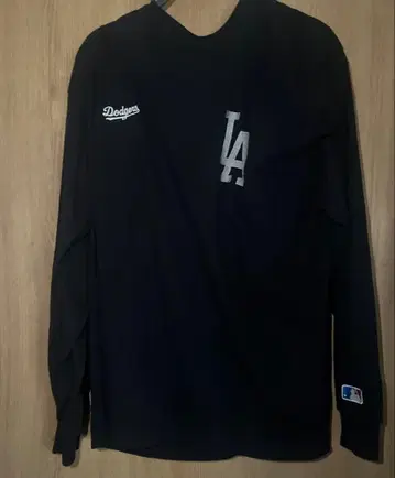 LA 다저스 긴팔 티셔츠 블랙