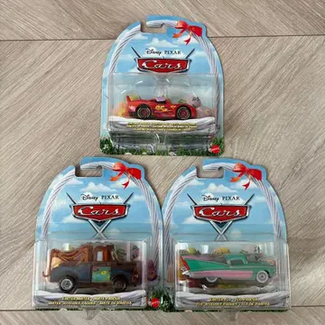 마텔 카 2014년 부활절 맥퀸 메이터 플로우 미개봉 새상품 미니카