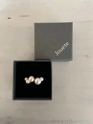 쥬에테 Jouete 펄 반지 12호 골드색