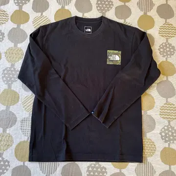 THE NORTH FACE 블랙 긴팔 티셔츠 M