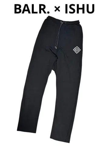 새상품급 BALR. x ISHU 콜라보 리플렉터 스웨트 팬츠