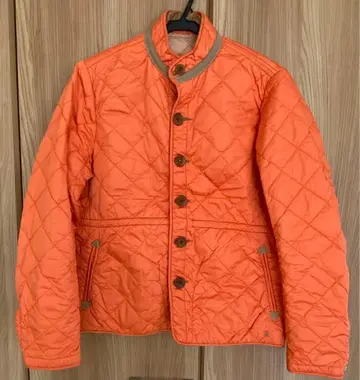45RPM 퀼팅 자켓 오렌지