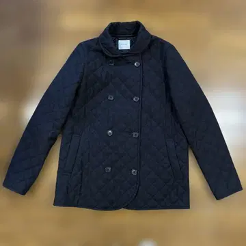 새상품급 PLST 퀼팅 자켓 블랙 2 ( M )