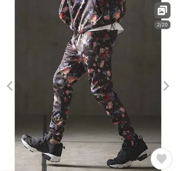 그림클랩 GLIMCLAP 꽃무늬 팬츠