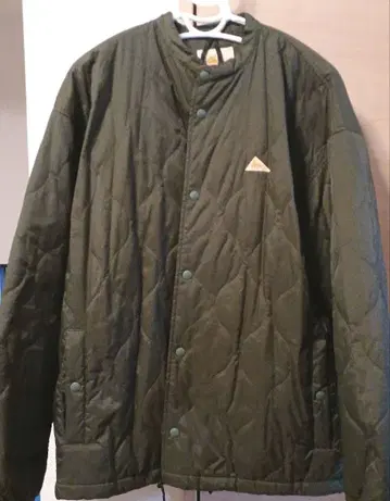 KELTY 올리브 그린 퀼팅 자켓