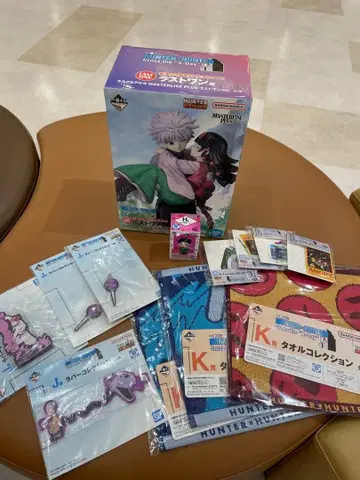 제일복권 hunter x hunter 라스트 원상 키루아&아르카 피규어