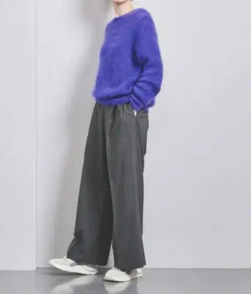 유나이티드 애로우즈 UNITED ARROWS 턱 이지 와이드 팬츠