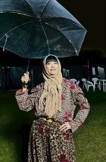 FUMIE TANAKA leopard jacquard jacket