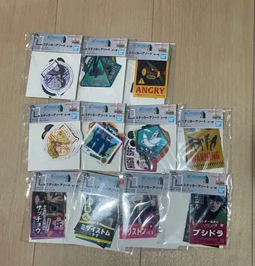 제일복권 HUNTER x HUNTER L상 스티커 모듬 11종 컴프