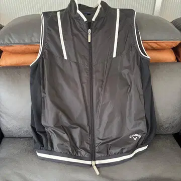 미사용 새상품 Callaway 여성용 베스트 L 블랙