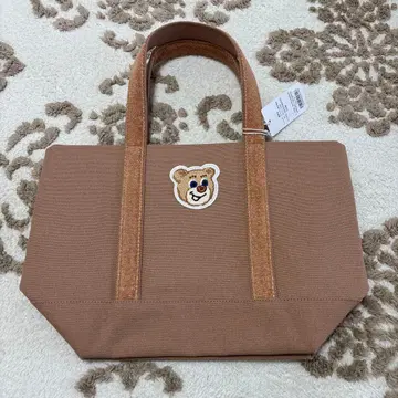 미사용 페이러 올드 테디 와펜 토트백 베이지