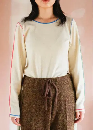 PAMM 웜웨어 / 아이보리 긴팔 티셔츠