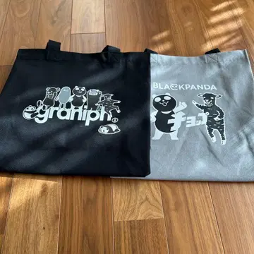 이온 graniph & BLACKPANDA 토트백 2종 세트