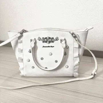 [ 기간 한정 가격 인하!! ] Samantha Vega 화이트 숄더백