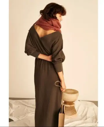 Mila Owen 백 카슈쿨 와플 원피스