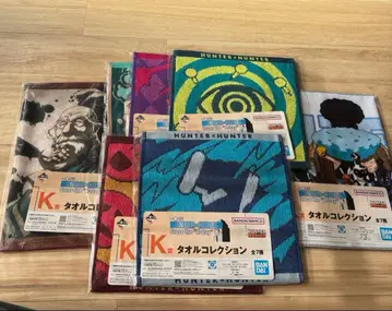 제일복권 헌터헌터 K상 타월 컬렉션 7종 컴프