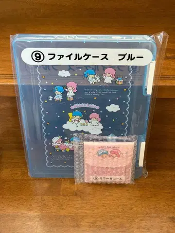 키키라라 복권 파일 케이스 블루 미러 & 빗