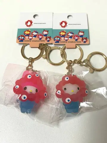 [ 익명 배송 ] 산리오 미야쿠미야쿠 변신 입체 마스코트 클리어 컬러