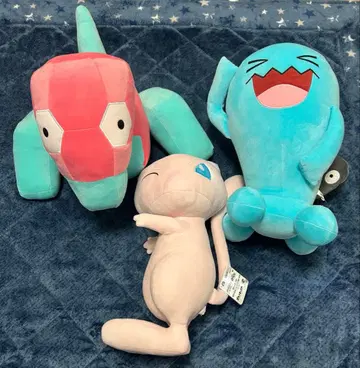 폴리곤 소오난스 뮤우 봉제 인형 프라이스 3개 세트