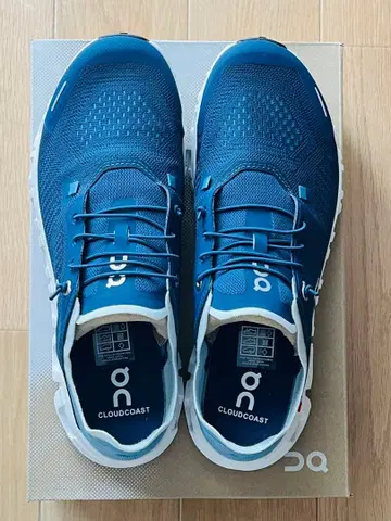 [ On ] 미착용 새상품 Cloud 6 Coast 남성용 27cm