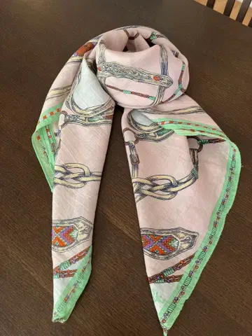 마니푸리 코튼 실크 스카프