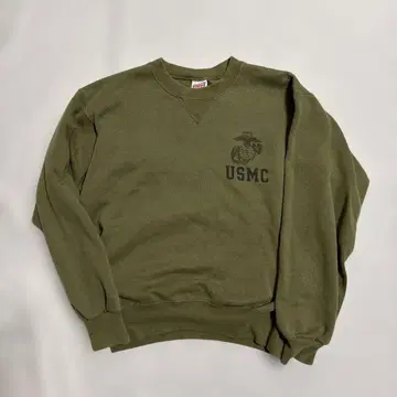 USMC 빈티지 맨투맨 미군 밀리터리