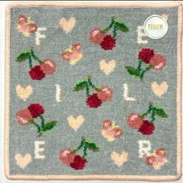 완판템 키프 스마일링 체리 페이러 팔로워 한정 손수건