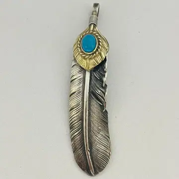 고로즈 상금 금줄 터콰이즈 특대형 페더