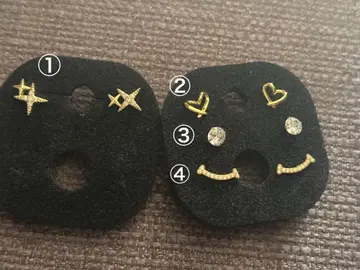 귀걸이 4쌍 세트