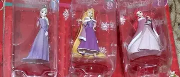 디즈니 해피 복권 크리스마스 오너먼트 라푼젤 아리엘 엘사