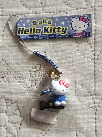 레어! 지역 한정 키티 이와테 한정 은하철도 버전 끈 스트랩